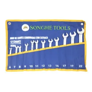 Kit Furadeira E Lixadeira Songhe Tools Maleta C/ 25 Peças