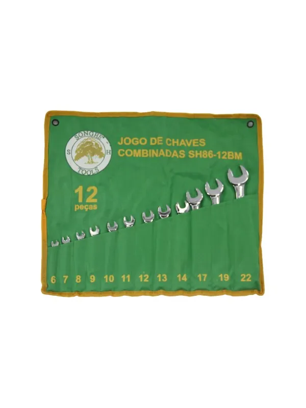 JUEGO DE LLAVES COMBINADAS SONGHE TOOLS SH86-12BM