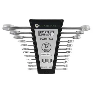 JUEGO DE LLAVES  COMBINADAS 6-22MM SONGHE TOOLS  S0199 ACABADO MATE
