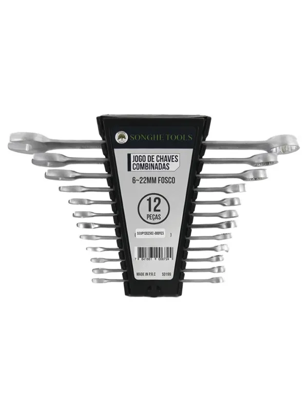 JUEGO DE LLAVES  COMBINADAS 6-22MM SONGHE TOOLS  S0199 ACABADO MATE