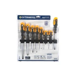 JUEGO DE LLAVES DE FENDA Y PHILLIPS SONGHE TOOLS SG0202