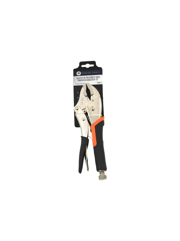 ALICATE DE PRESION CON BICO DE GOMA CR-V 10" - SH0611