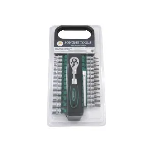 Kit Furadeira E Lixadeira Songhe Tools Maleta C/ 25 Peças